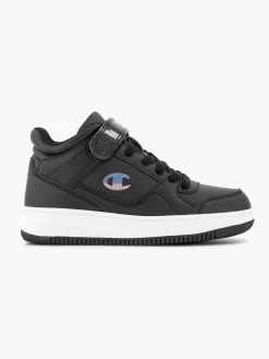 Champion Zwarte Rebound Vintage Mid G-Kinderen Jongensschoenen