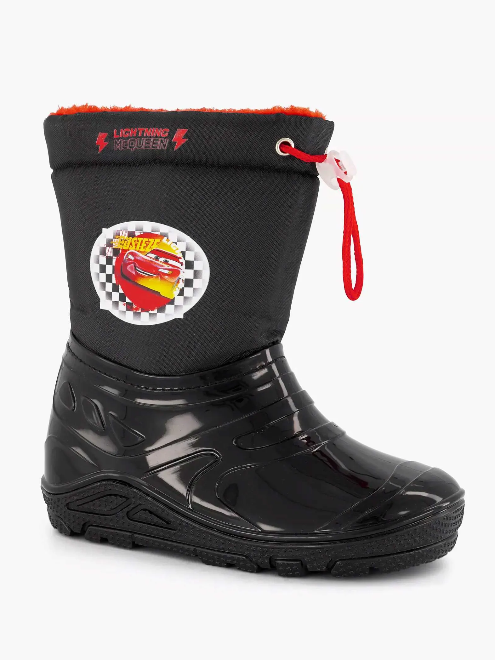 Cars Zwarte Regenlaars Gevoerd-Kinderen Babyschoenen