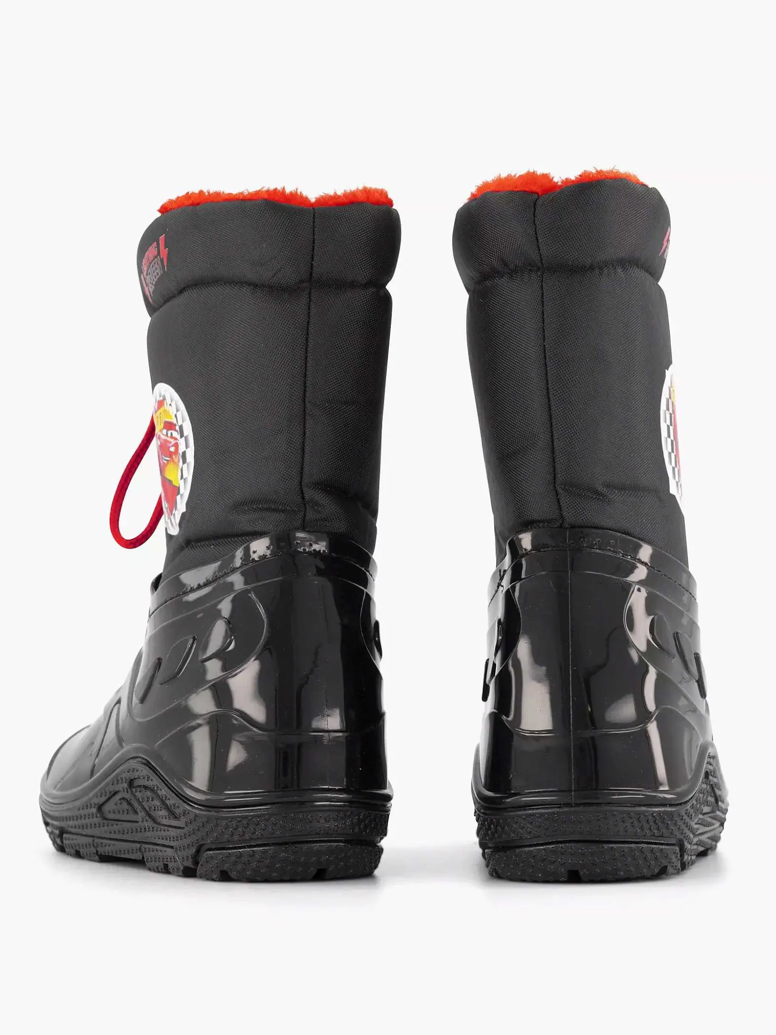 Cars Zwarte Regenlaars Gevoerd-Kinderen Babyschoenen