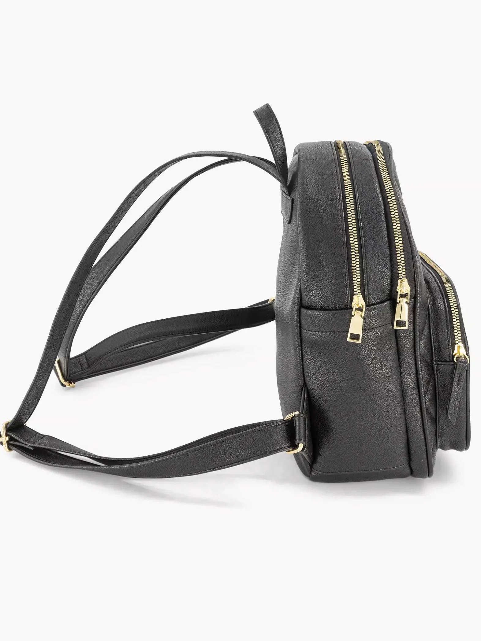 Graceland Zwarte Rugzak Doorgestikt-Dames Online Exclusive Accessoires