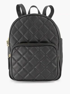 Graceland Zwarte Rugzak Doorgestikt-Dames Online Exclusive Accessoires