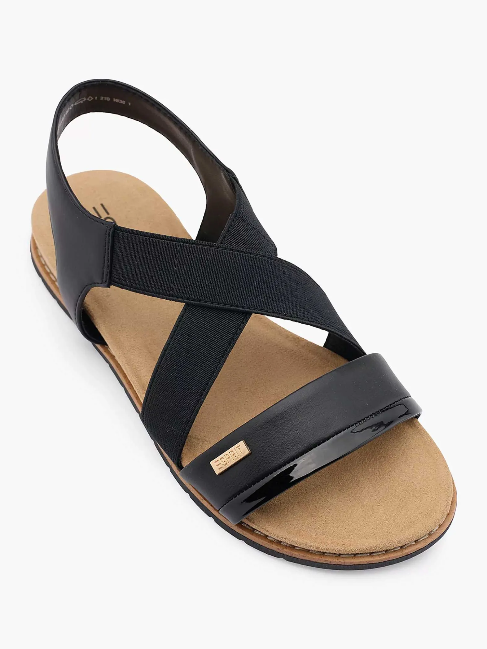 Esprit Zwarte Sandaal-Dames Sandalen