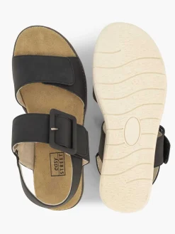 Easy Street Zwarte Sandaal-Dames Sandalen