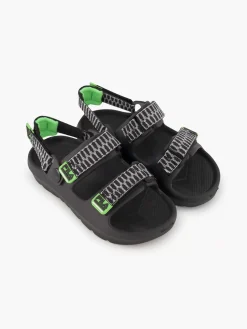 FILA Zwarte Sandaal-Kinderen Jongensschoenen