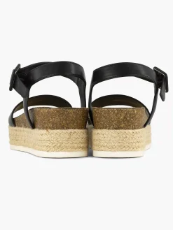Graceland Zwarte Sandaal-Dames Sandalen