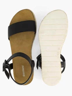 Graceland Zwarte Sandaal-Dames Sandalen