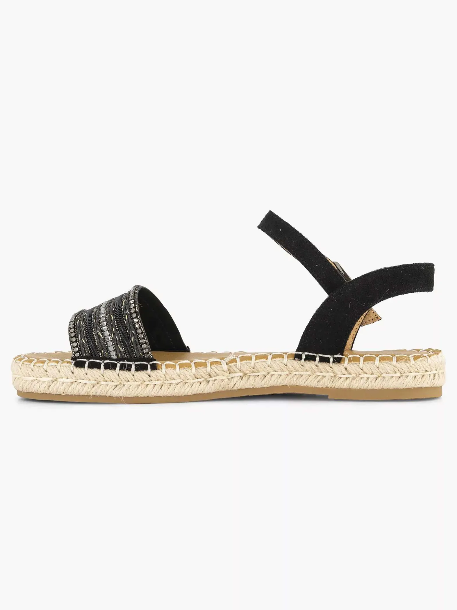Graceland Zwarte Sandaal-Dames Sandalen