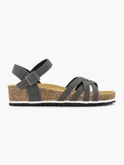 Esprit Zwarte Sandaal-Dames Comfort Schoenen