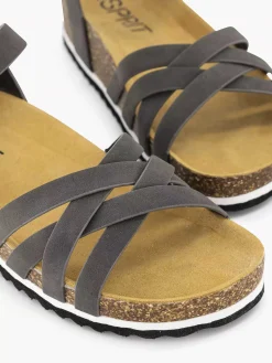 Esprit Zwarte Sandaal-Dames Comfort Schoenen
