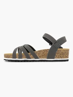 Esprit Zwarte Sandaal-Dames Comfort Schoenen