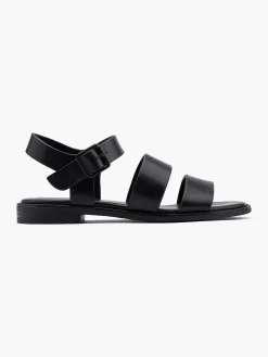 Graceland Zwarte Sandaal-Dames Sandalen