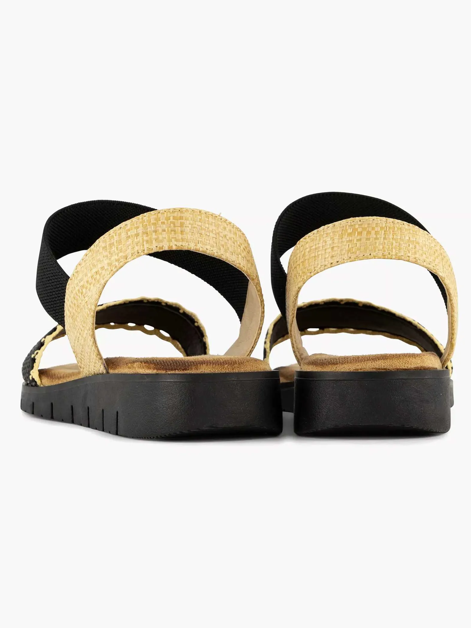 Graceland Zwarte Sandaal-Dames Sandalen