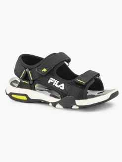 FILA Zwarte Sandaal-Kinderen Jongensschoenen