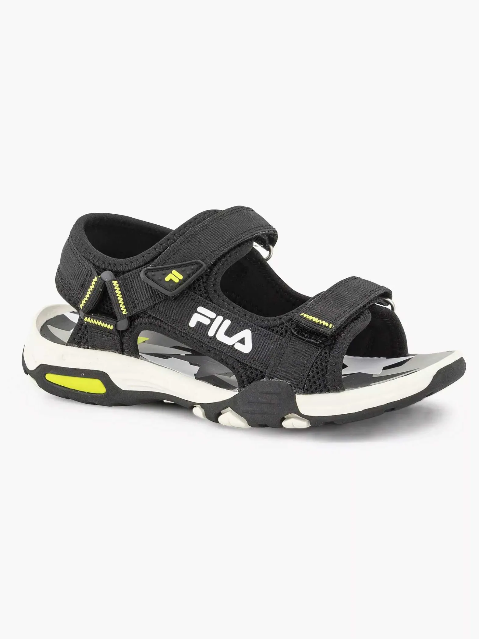 FILA Zwarte Sandaal-Kinderen Jongensschoenen