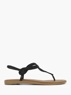 Graceland Zwarte Sandaal-Dames Sandalen