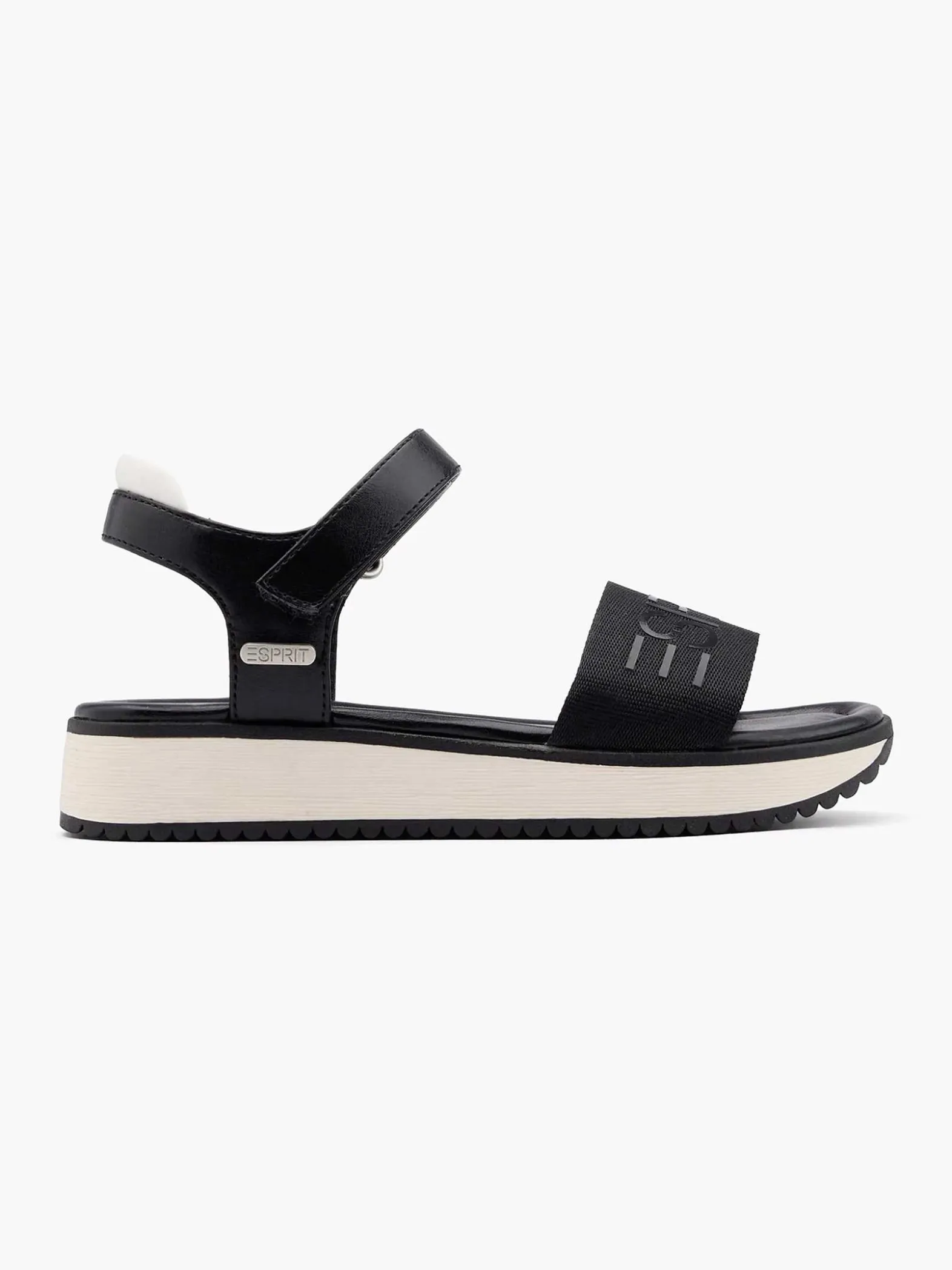 Esprit Zwarte Sandaal-Kinderen Babyschoenen