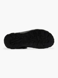 Vty Zwarte Sandaal-Kinderen Babyschoenen