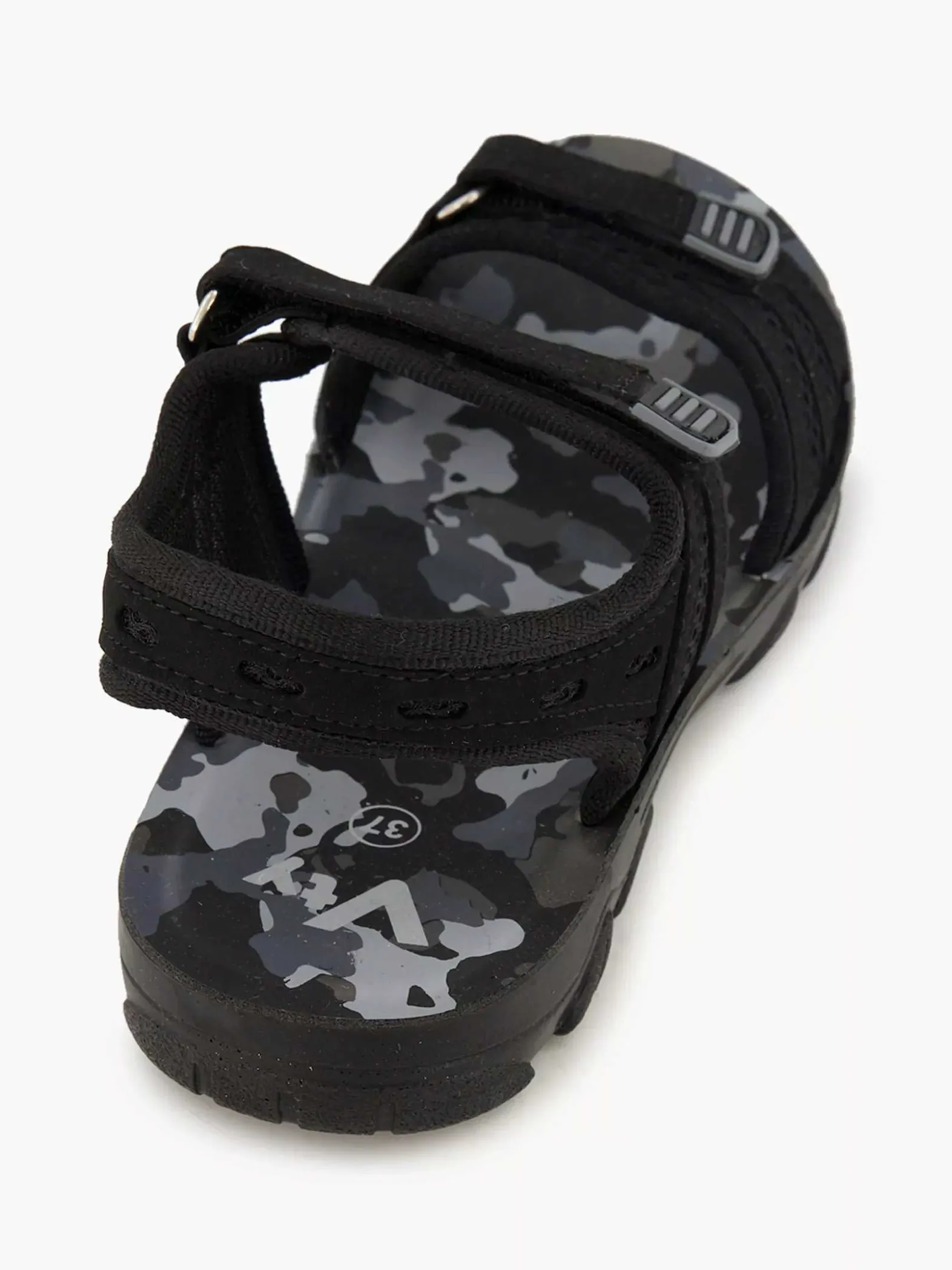 Vty Zwarte Sandaal-Kinderen Babyschoenen