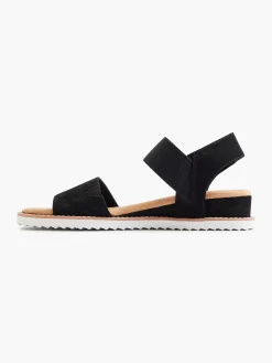 Skechers Zwarte Sandaal Desert Kiss-Dames Sandalen