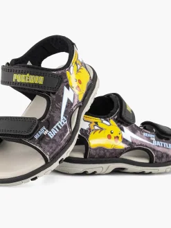 Pokémon Zwarte Sandalen Pokemon-Kinderen Jongensschoenen