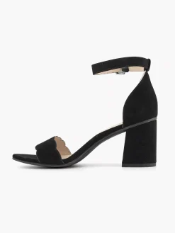 Graceland Zwarte Sandalette-Dames Sandalen