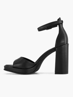 Graceland Zwarte Sandalette-Dames Sandalen