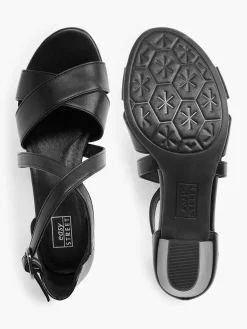 Easy Street Zwarte Sandalette-Dames Comfort Schoenen