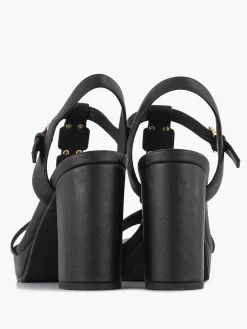 Graceland Zwarte Sandalette-Dames Sandalen