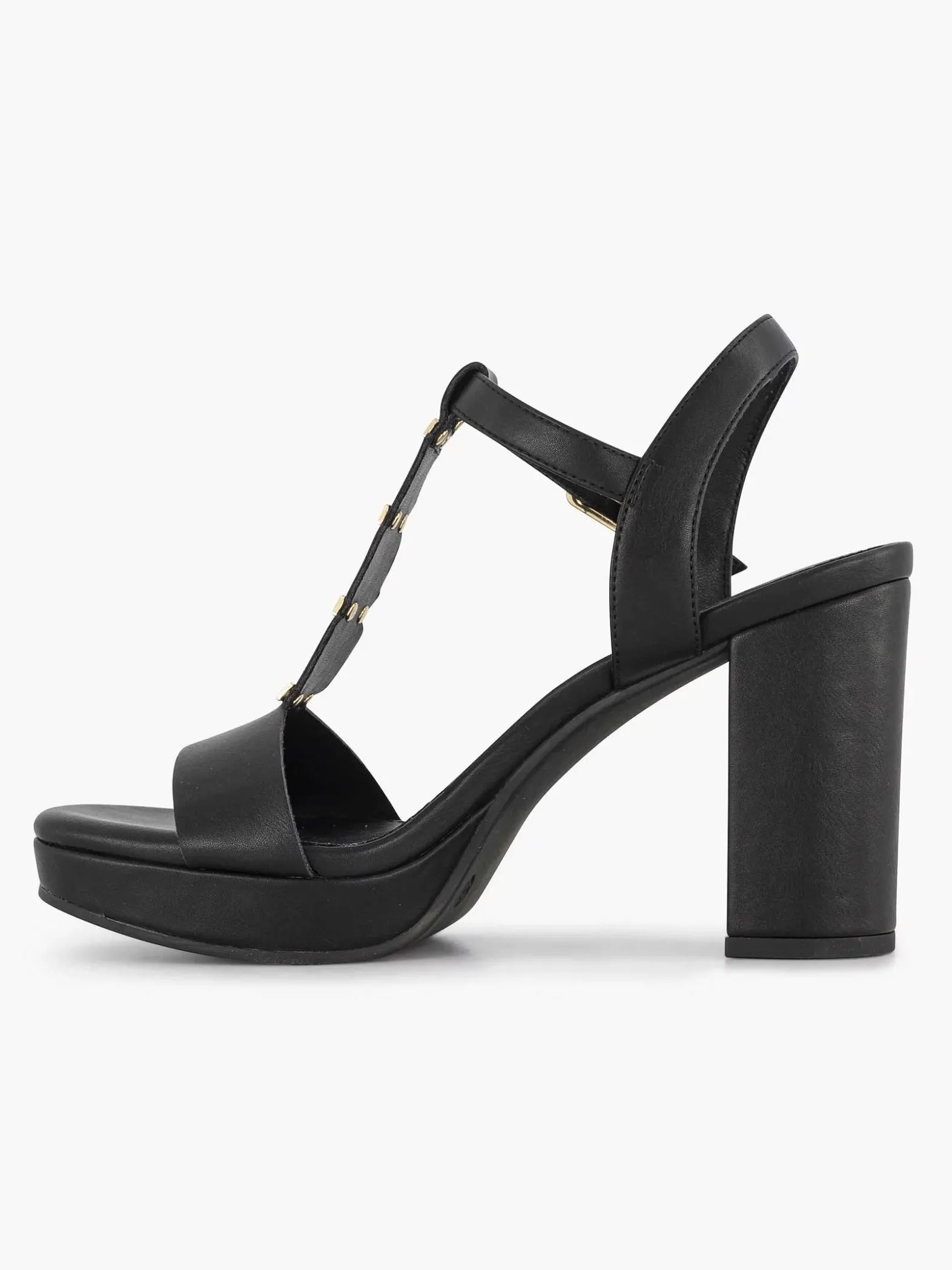 Graceland Zwarte Sandalette-Dames Sandalen