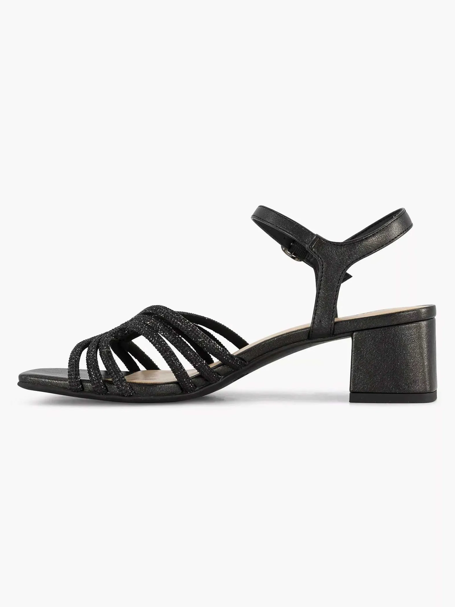 Graceland Zwarte Sandalette-Dames Sandalen