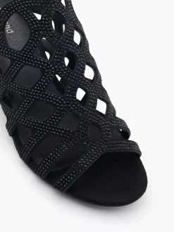 Graceland Zwarte Sandalette-Dames Sandalen