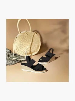 Graceland Zwarte Sandalette-Dames Sandalen