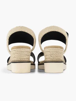 Esprit Zwarte Sandalette Sleehak-Dames Sandalen