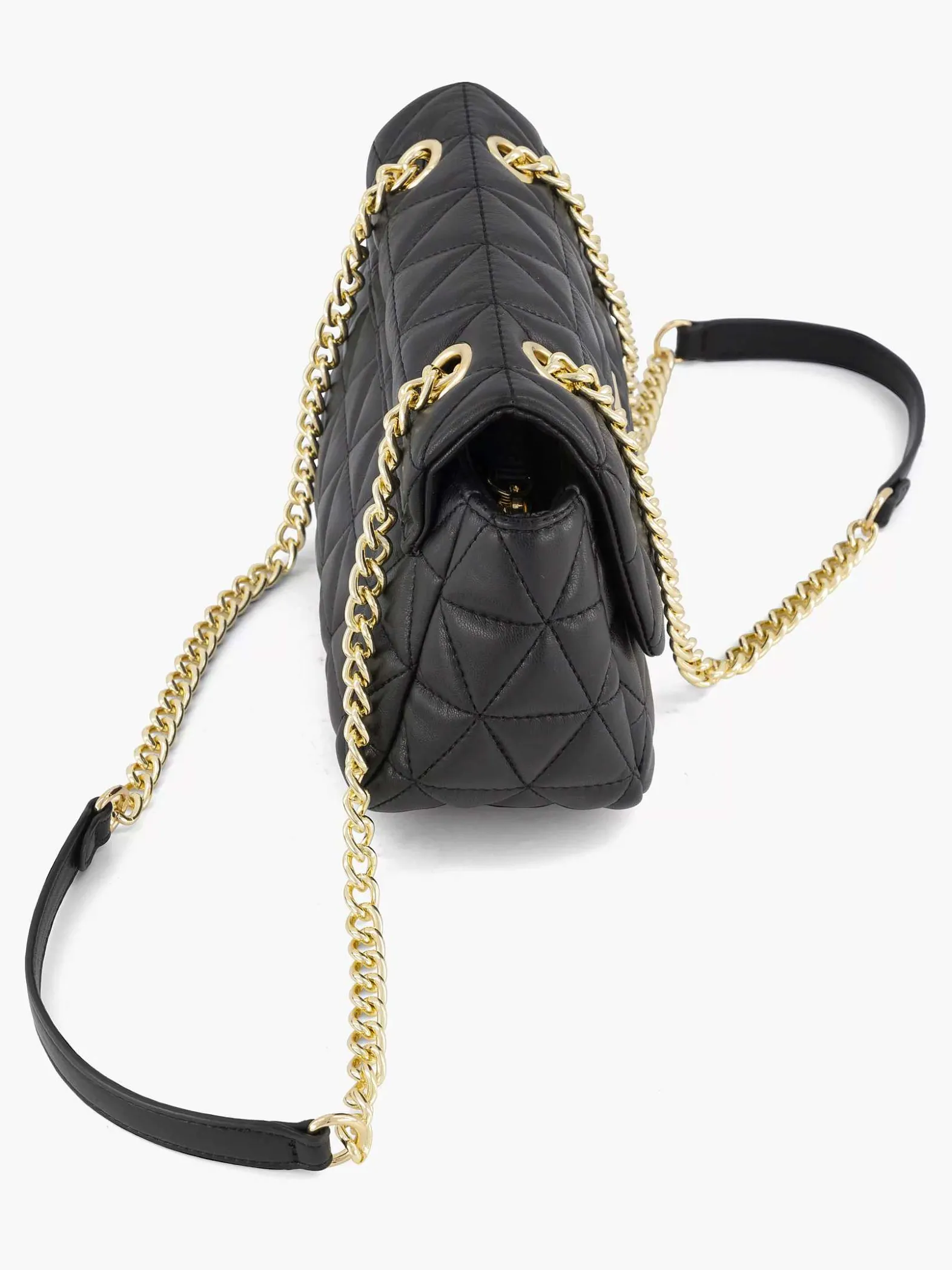 Graceland Zwarte Schoudertas Doorgestikt-Dames Online Exclusive Accessoires
