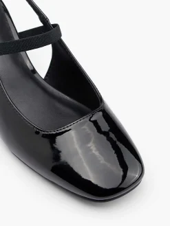 Graceland Zwarte Slingback-Dames Pumps