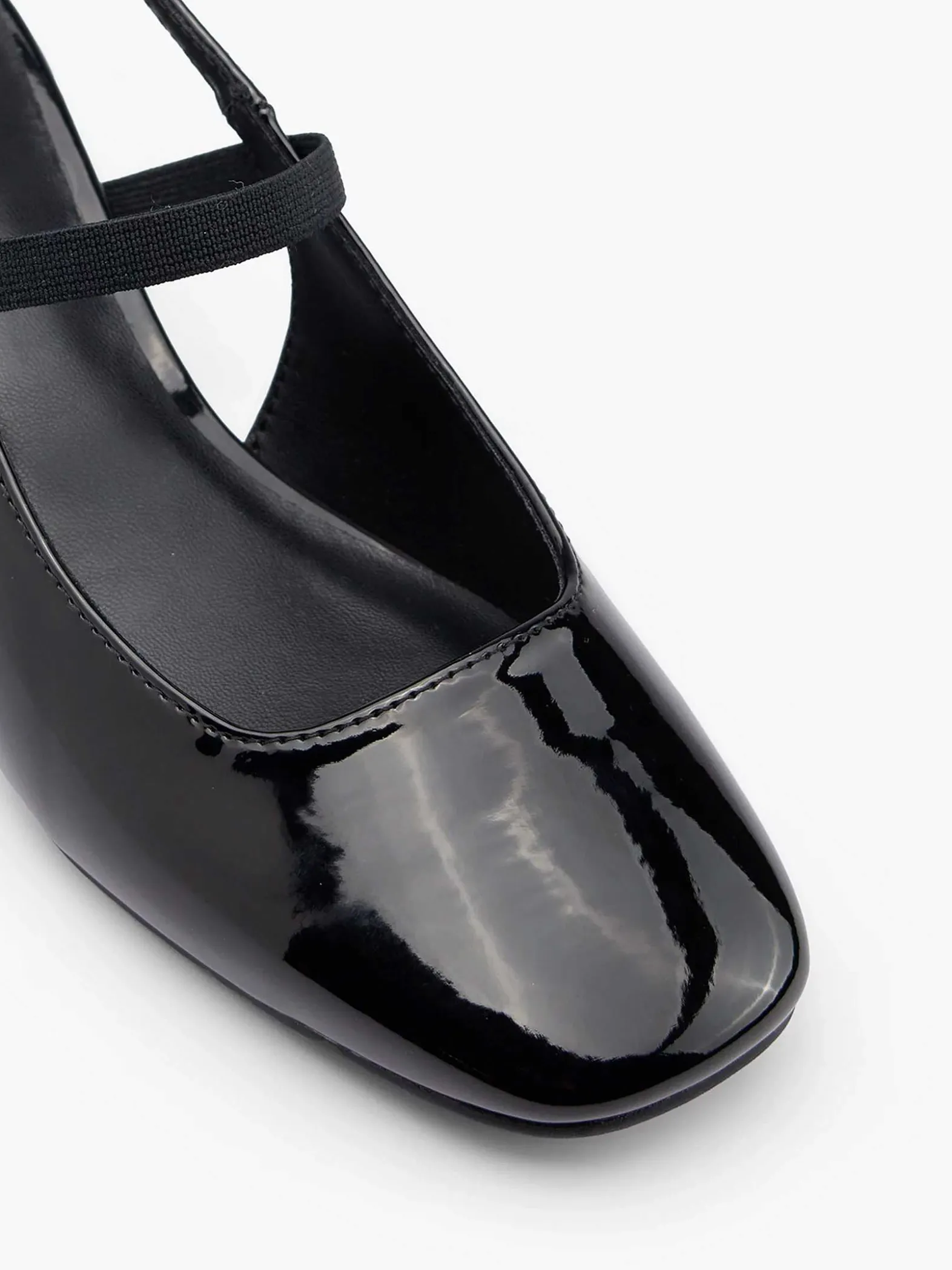 Graceland Zwarte Slingback-Dames Pumps