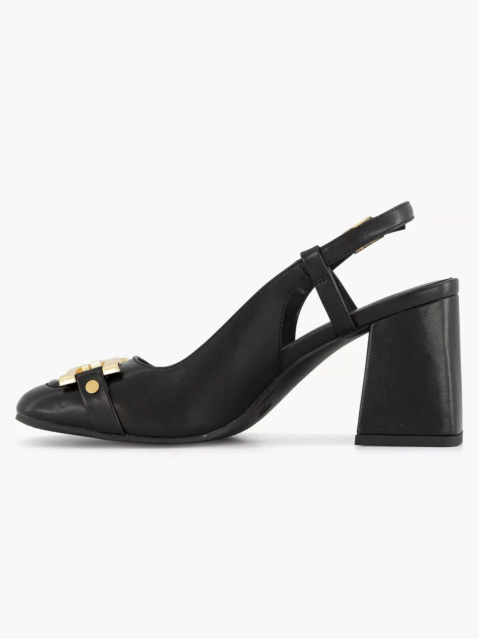 Graceland Zwarte Slingback-Dames Pumps