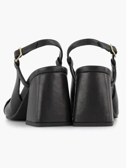 Graceland Zwarte Slingback-Dames Pumps