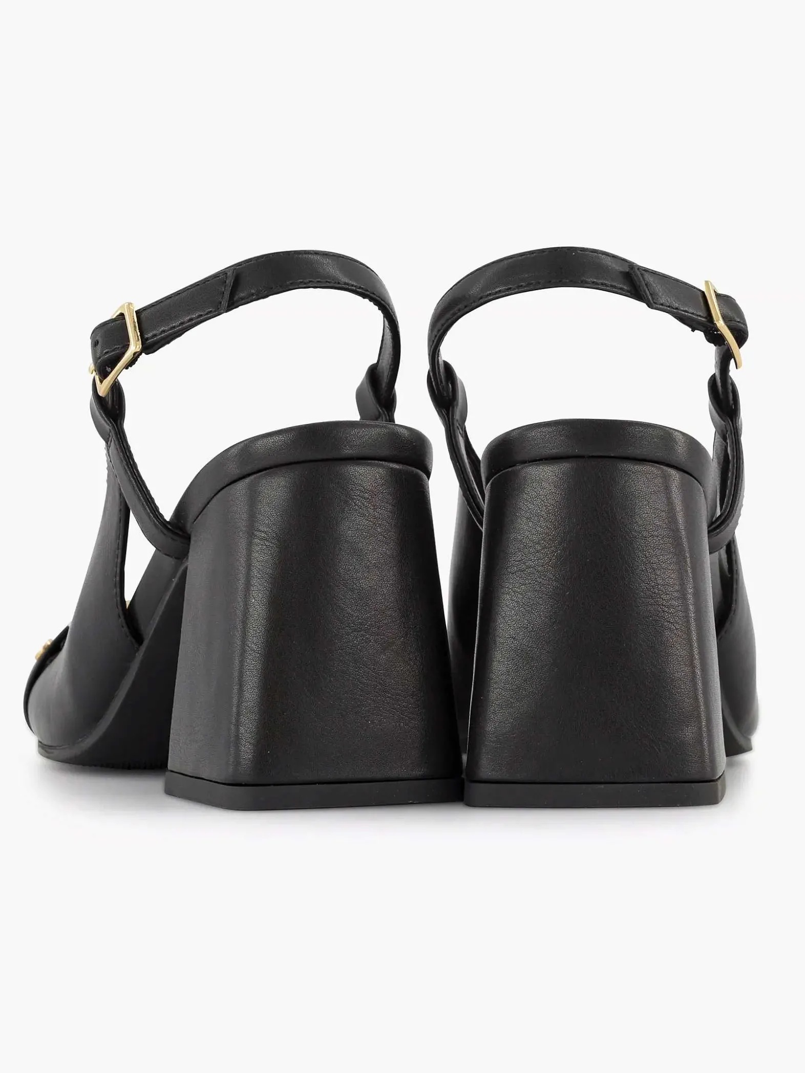 Graceland Zwarte Slingback-Dames Pumps