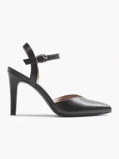 Graceland Zwarte Slingback-Dames Pumps