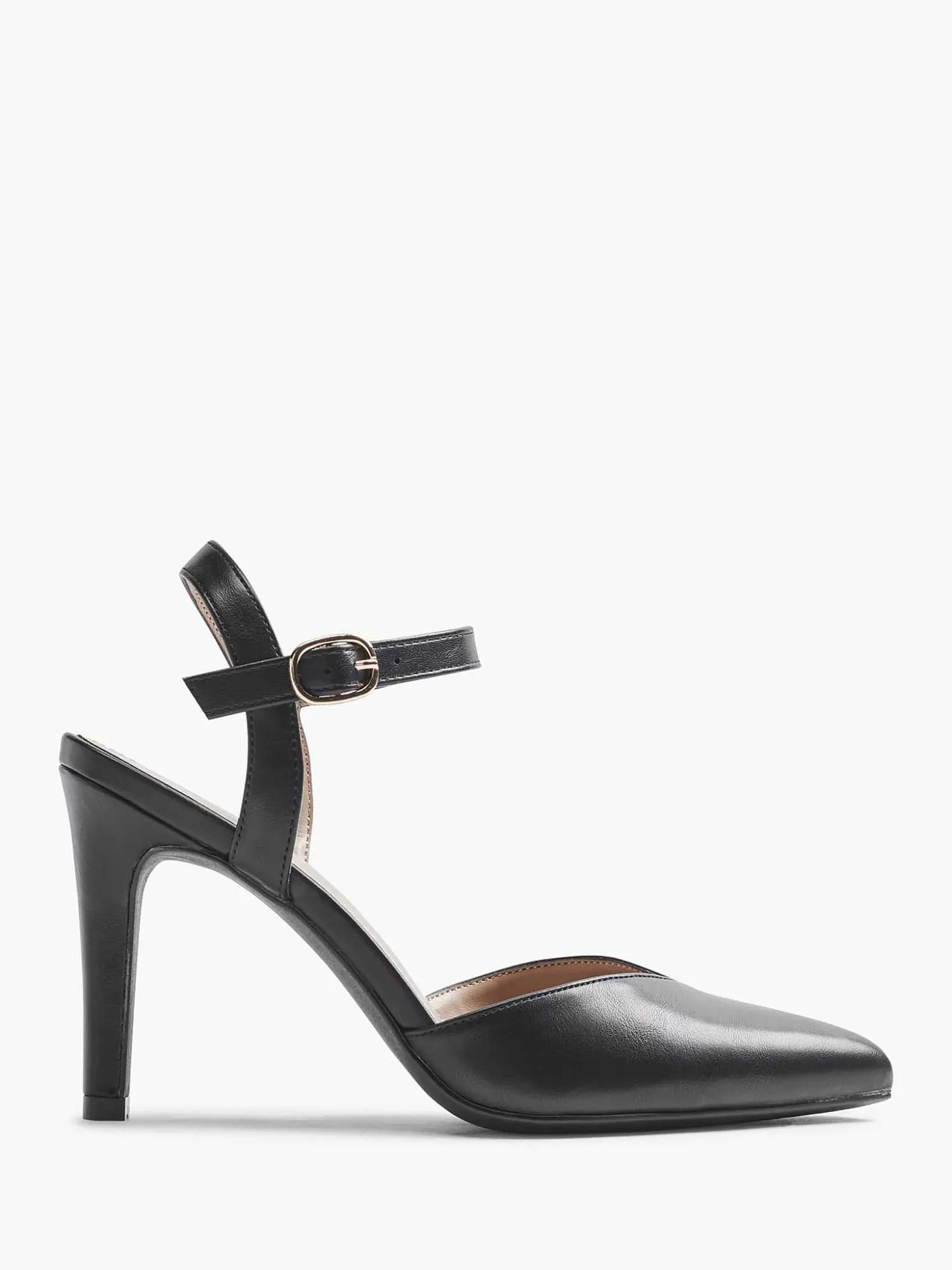 Graceland Zwarte Slingback-Dames Pumps