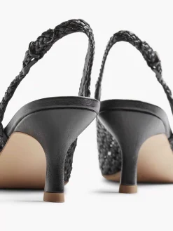 Graceland Zwarte Slingback Pump-Dames Pumps