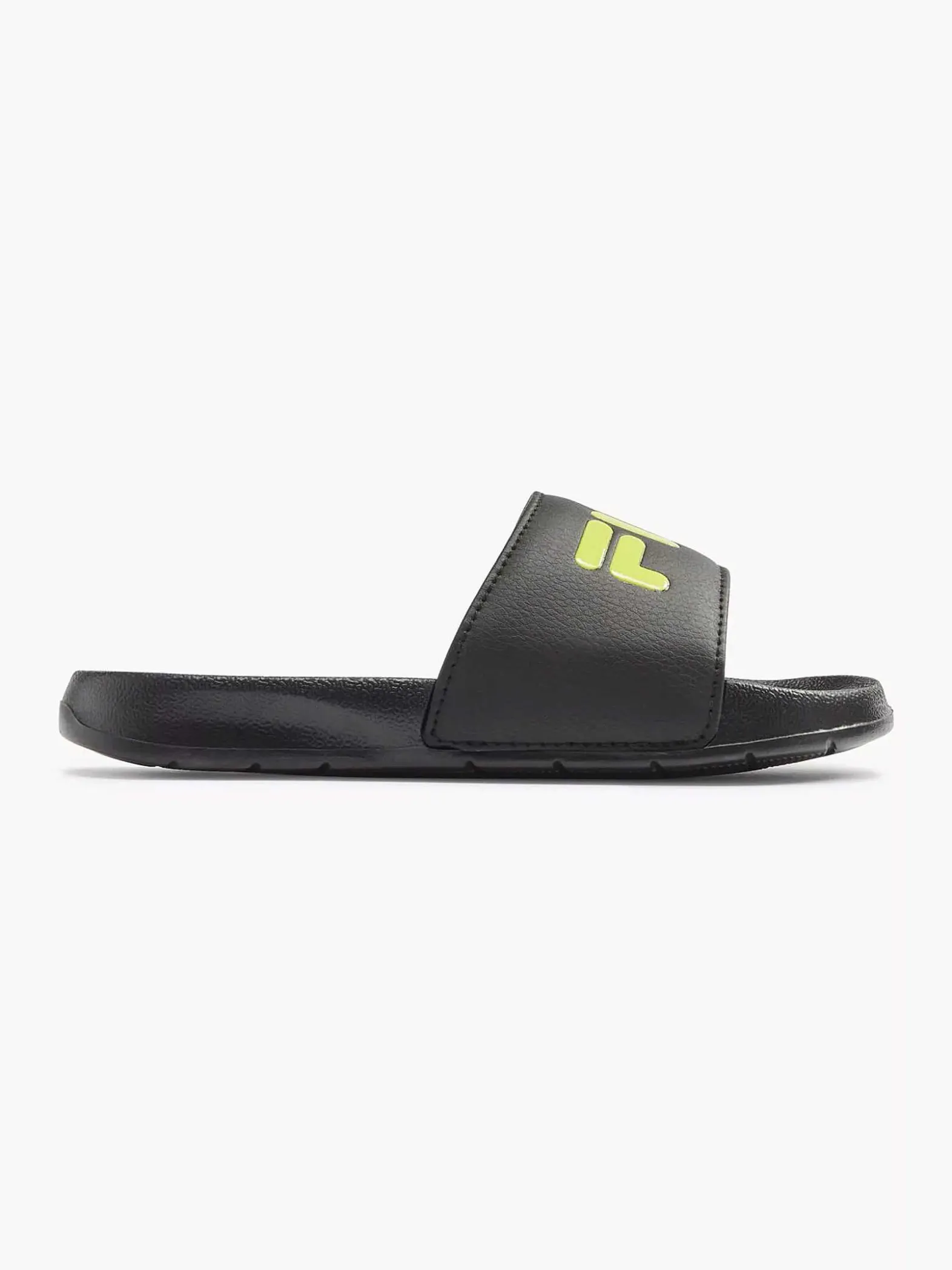 FILA Zwarte Slipper-Kinderen Jongensschoenen