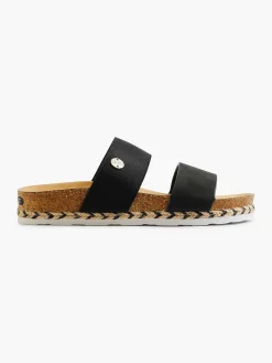 Esprit Zwarte Slipper-Dames Slippers