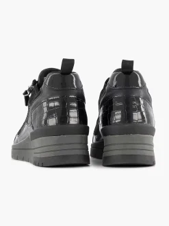 Easy Street Zwarte Sneaker-Dames Comfort Schoenen