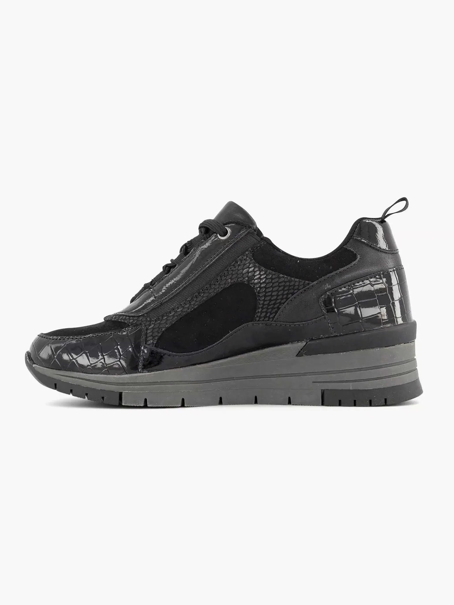 Easy Street Zwarte Sneaker-Dames Comfort Schoenen