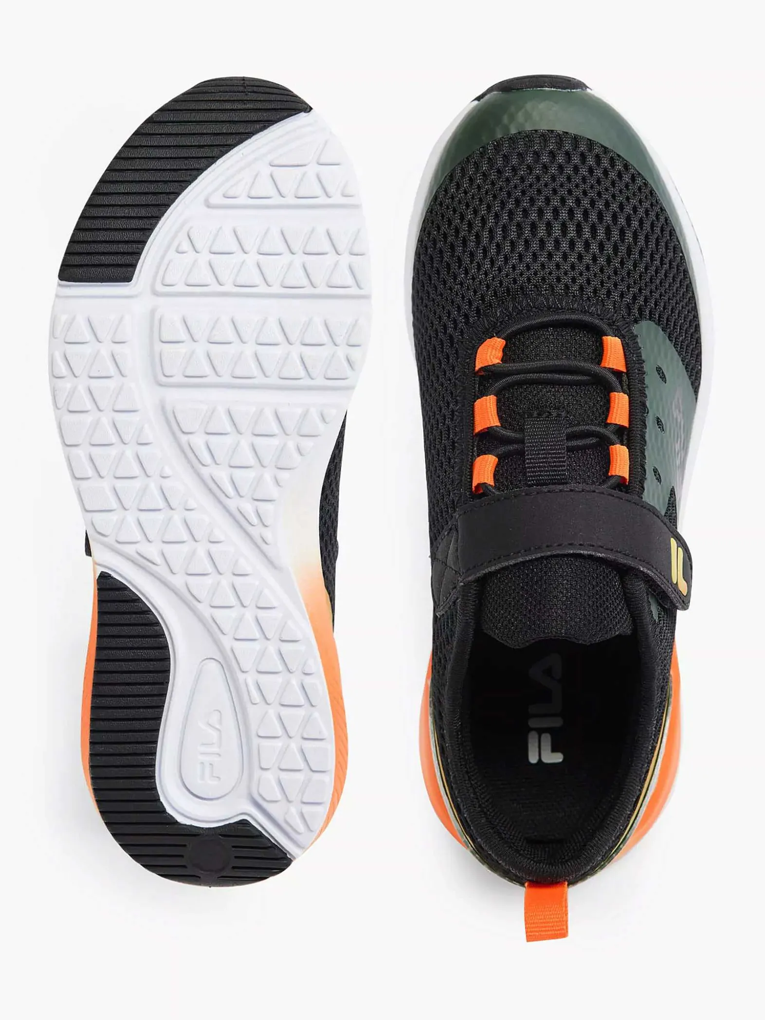 FILA Zwarte Sneaker-Kinderen Jongensschoenen