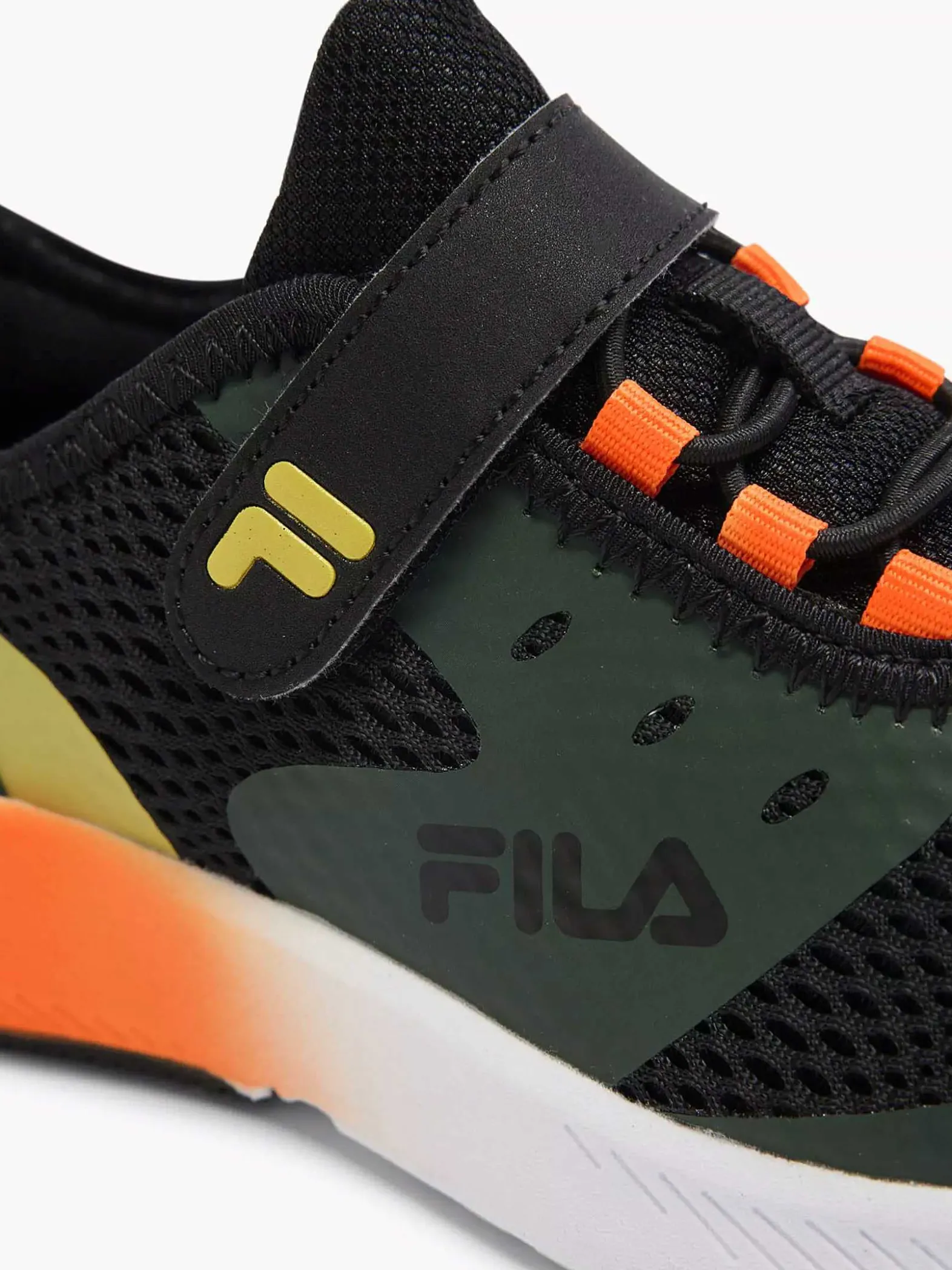FILA Zwarte Sneaker-Kinderen Jongensschoenen