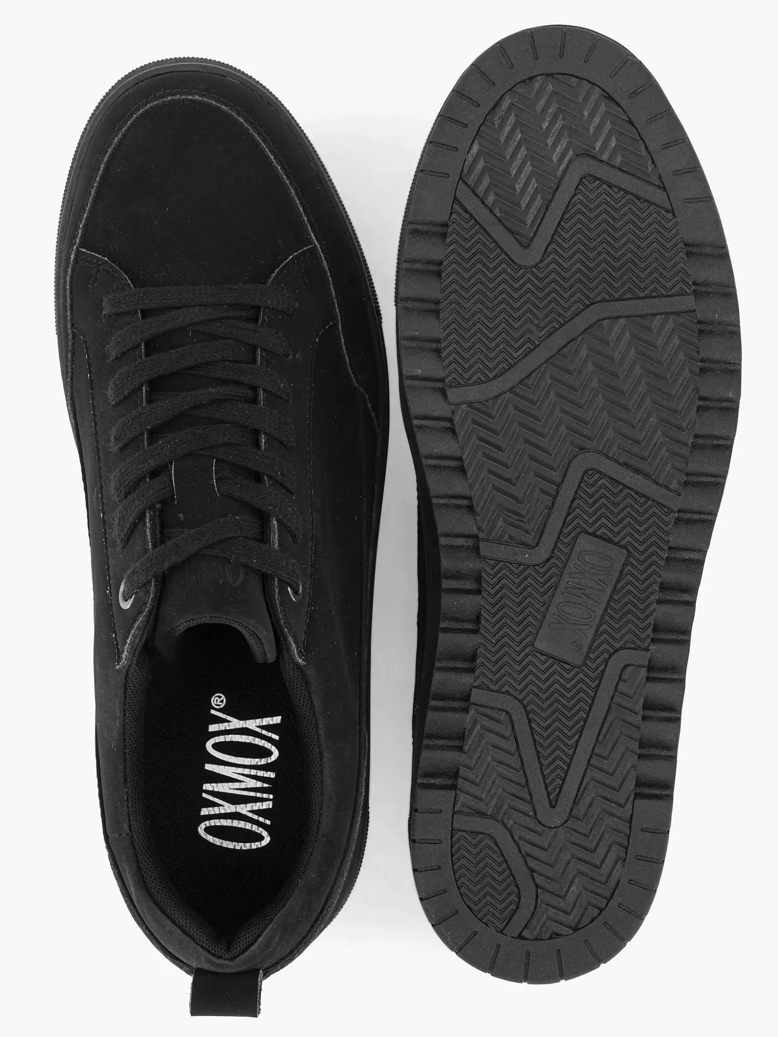 Oxmox Zwarte Sneaker-Heren Sneakers