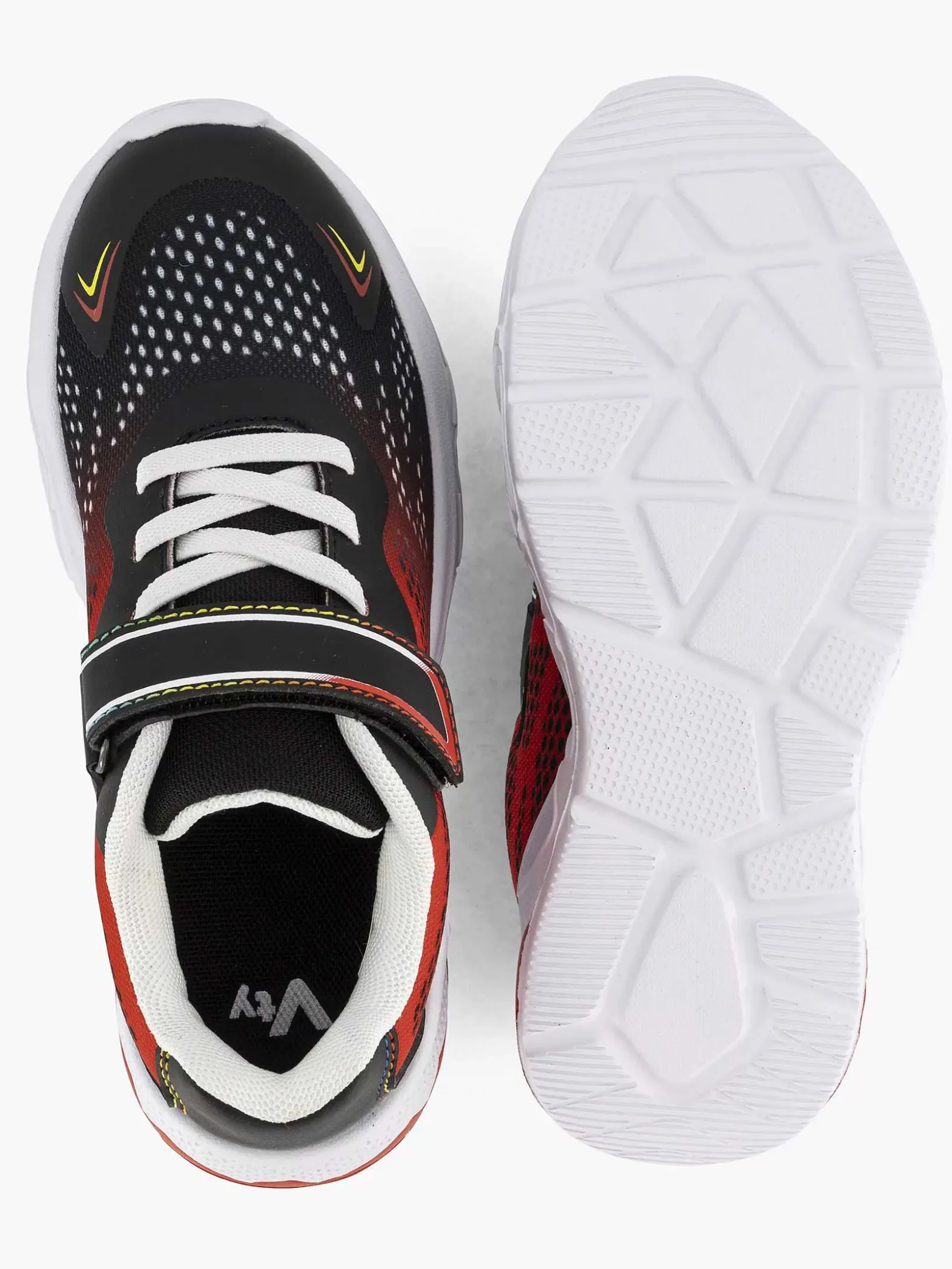 Vty Zwarte Sneaker-Kinderen Babyschoenen
